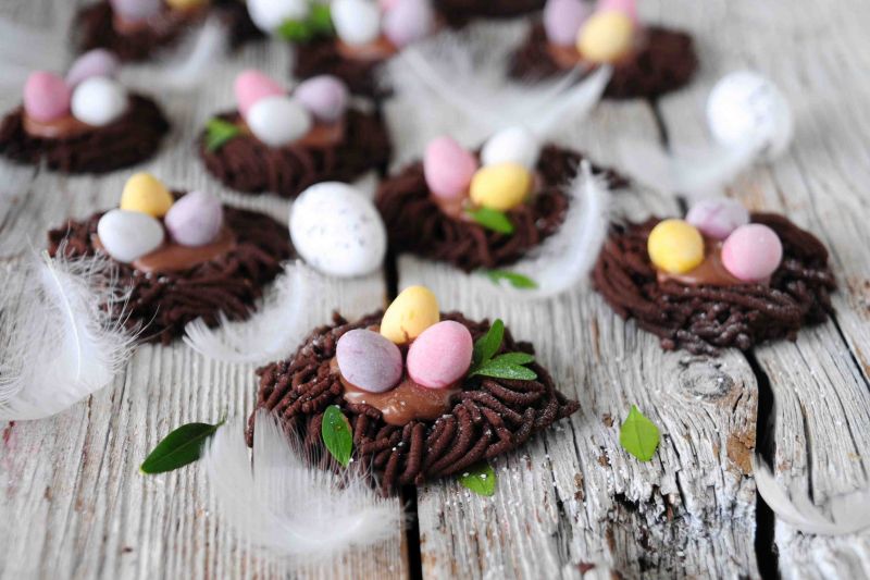 Wielkanocne „ptasie gniazda” 