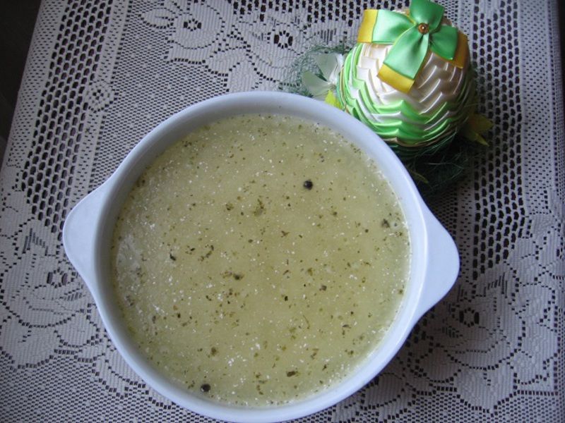 Wielkanocny barszcz biały Wielkanocny barszcz biały