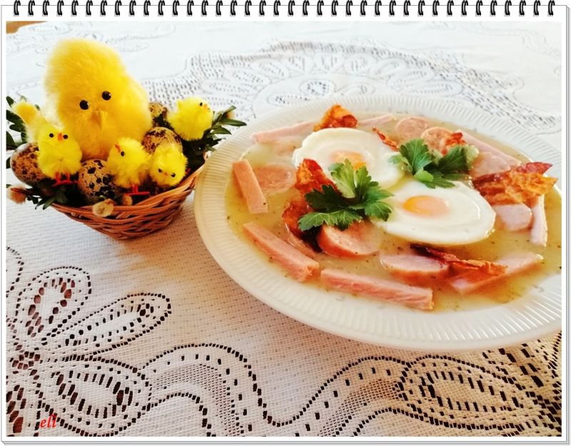 Wielkanocny barszcz biały Eli