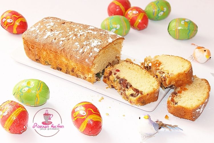 Wielkanocny Keks z bakaliami