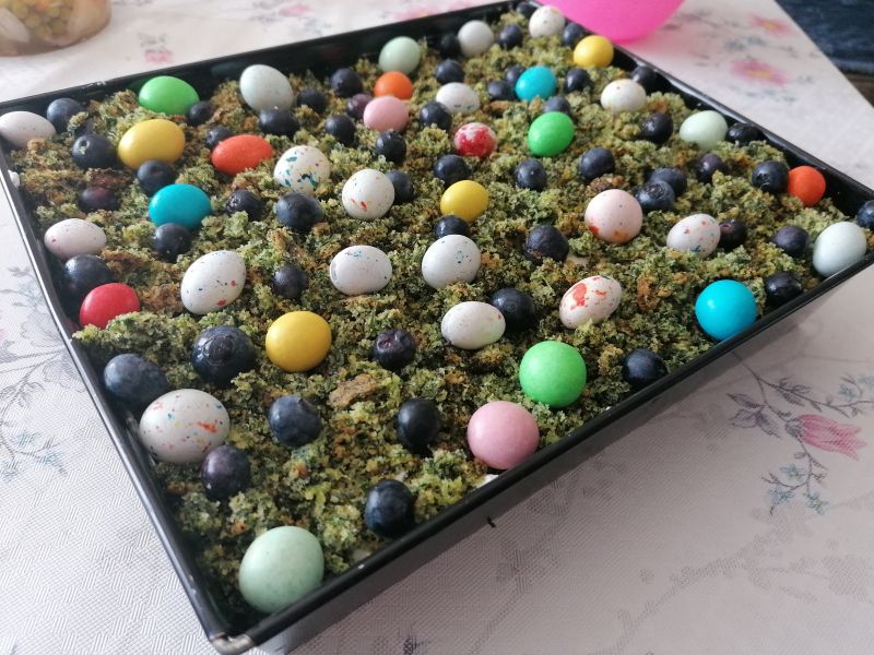 Wielkanocny leśny mech