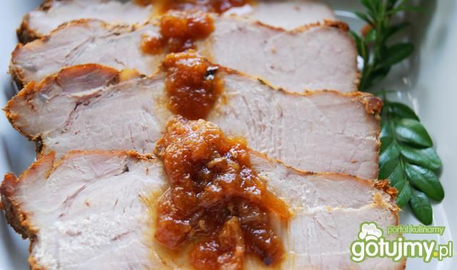 Wielkanocny schab pieczony w jabłkach i 