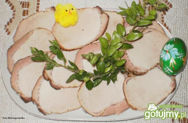 Wielkanocny schab z rękawa :