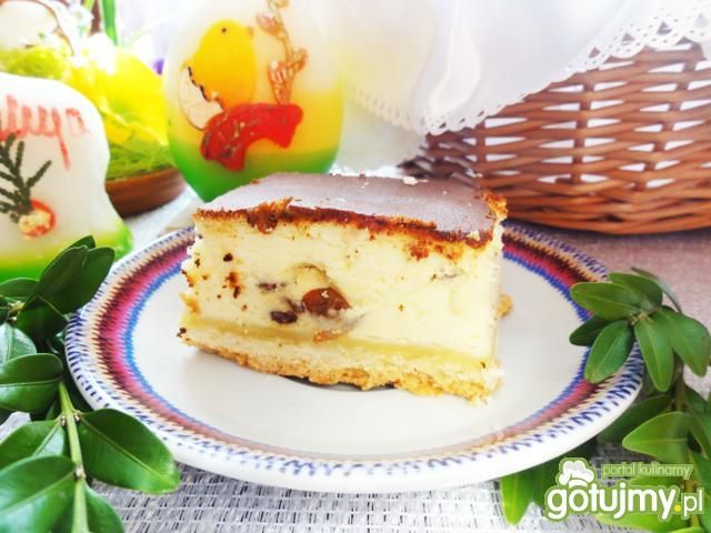 Wielkanocny sernik. Wielkanocny sernik.