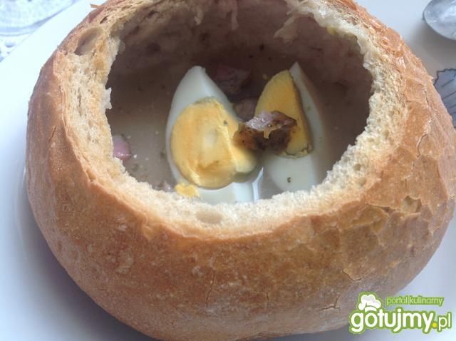 Wielkanocny żurek na grzybach