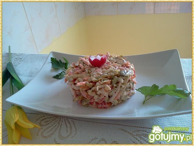 Wielowarzywna surówka do obiadu