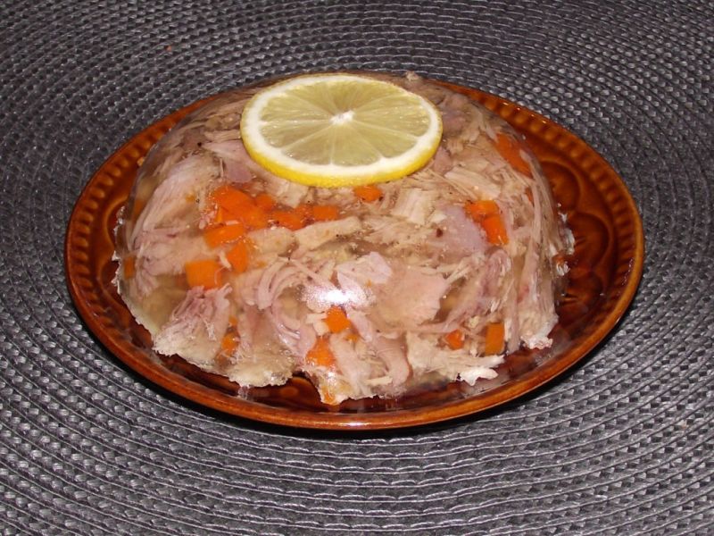 Wieprzowa galareta na golonce  Wieprzowa galareta na golonce
