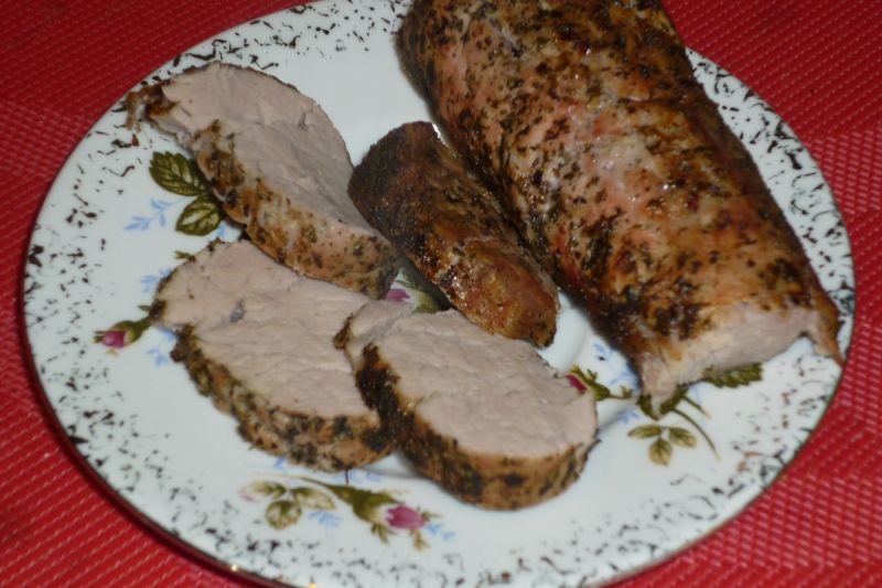 Wieprzowa polędwica w majeranku Wieprzowa polędwica w majeranku