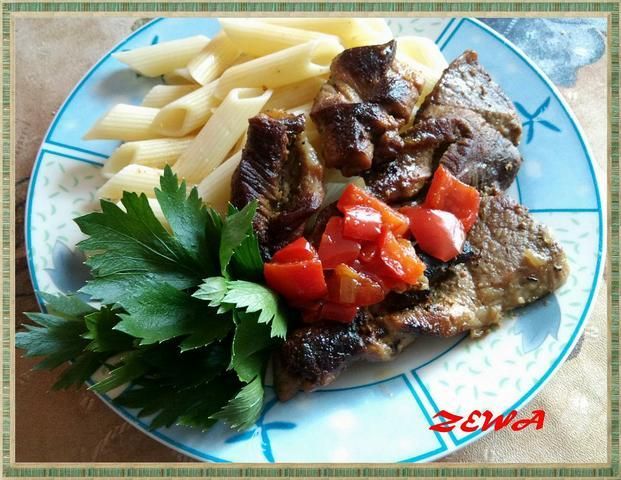 Wieprzowe faworki Wieprzowe faworki