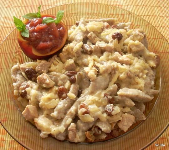 Wieprzowina duszona z selerem  Wieprzowina duszona z selerem