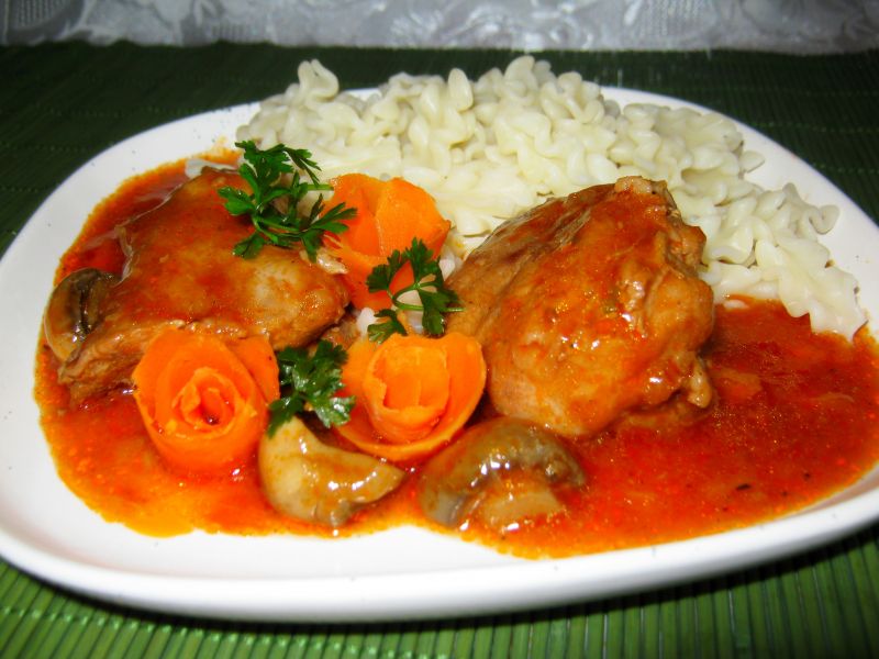 Wieprzowina na pomidorowo Wieprzowina na pomidorowo