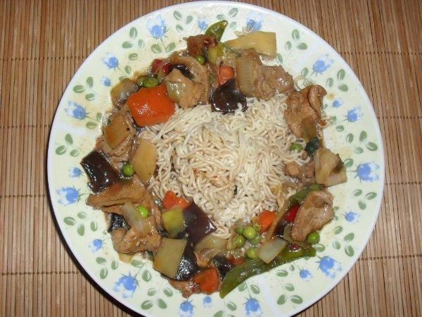 Wieprzowina po chinsku.