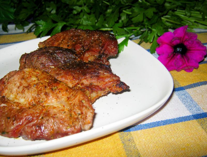 Wieprzowina z miodową nutką z grilla Wieprzowina z miodową nutką z grilla