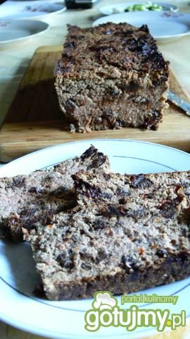 Wieprzowo- drobiowy pasztet ze śliwką