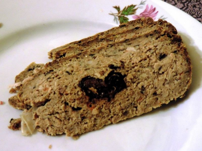 Wieprzowy pasztet ze śliwką Wieprzowy pasztet ze śliwką