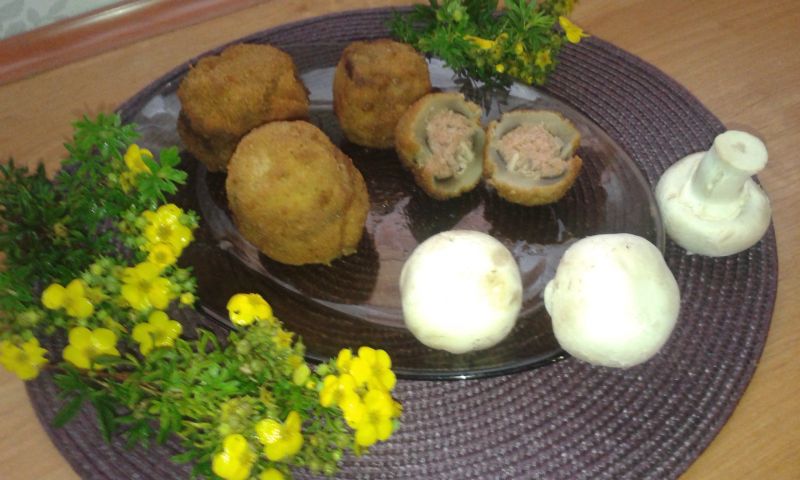 Wieżyczki pieczarkowe