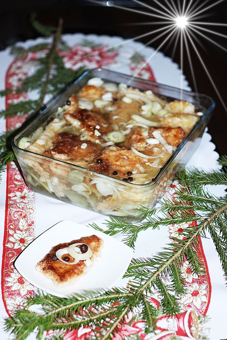 Wigilijna flądra na słodko- kwaśno 