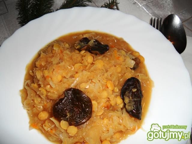 Wigilijna kapusta z grochem Edyty Wigilijna kapusta z grochem Edyty