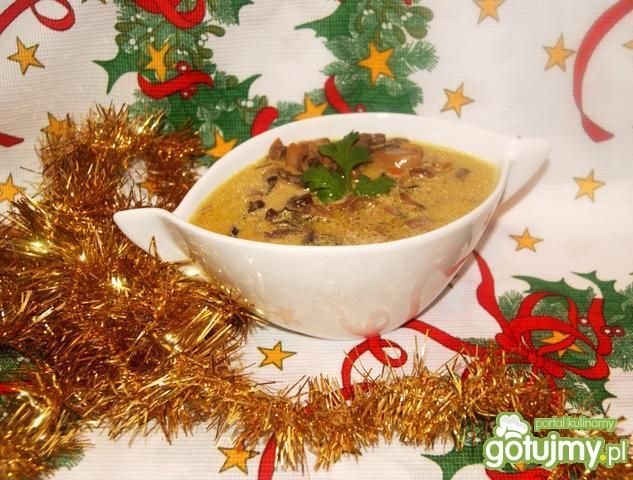 Wigilijna pieczarkowo-grzybowa Wigilijna pieczarkowo-grzybowa