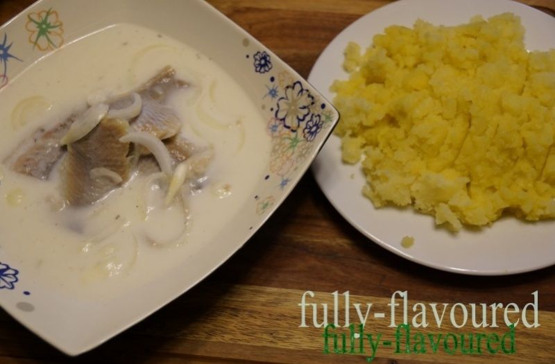 Wigilijna zupa śledziowa 