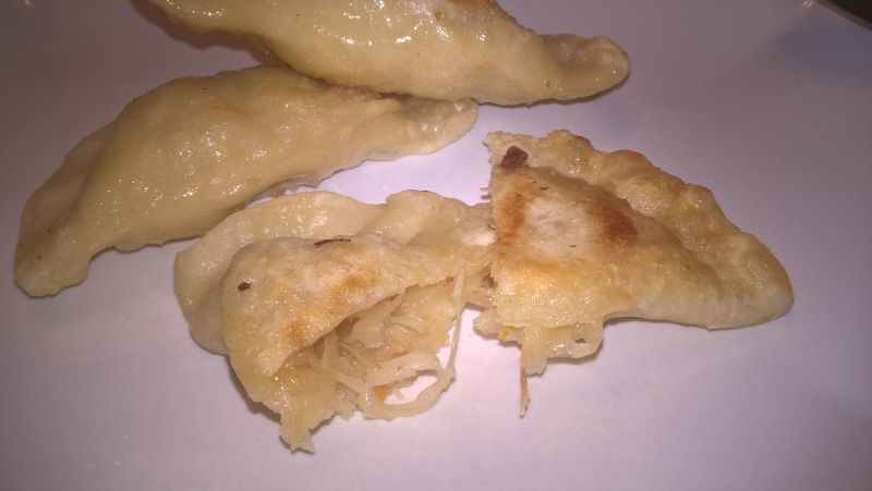 Wigilijne pierogi z kapustą Wigilijne pierogi z kapustą