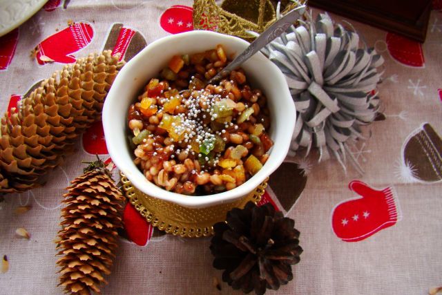 Wigilijny deser z pęczaku i czekolady