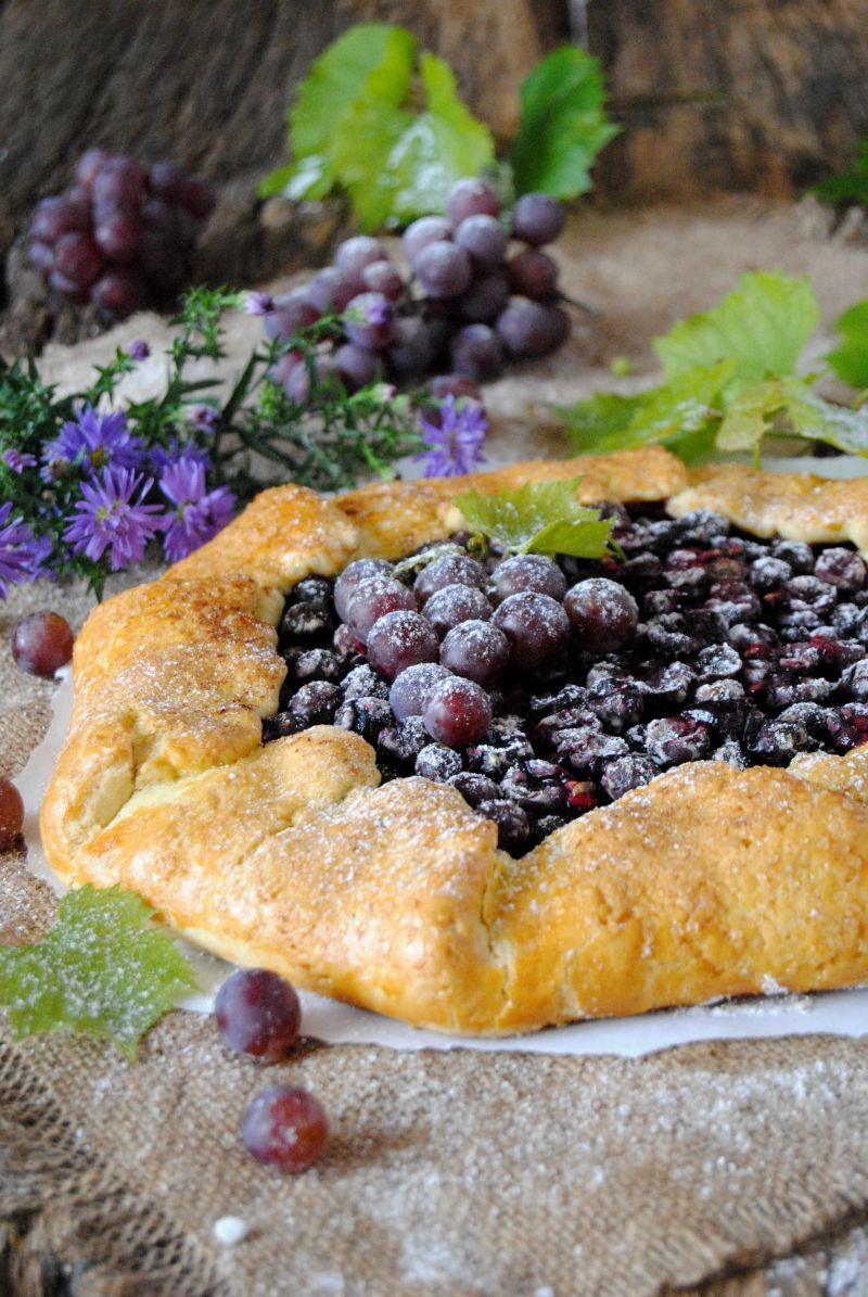 Winogronowa tarta