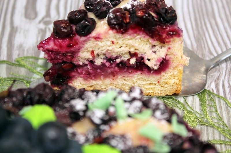 Winogronowe ciasto toskańskie