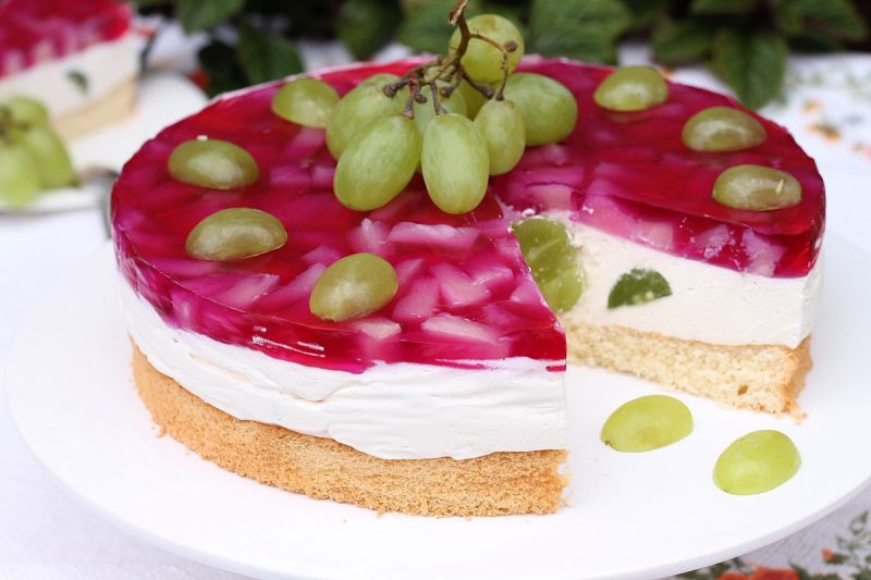 Winogronowiec z ananasem 