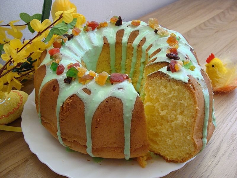 Wiosenna cytrynowa baba Wiosenna cytrynowa baba