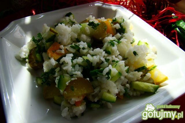 Wiosenna ryżanka -sałatka 