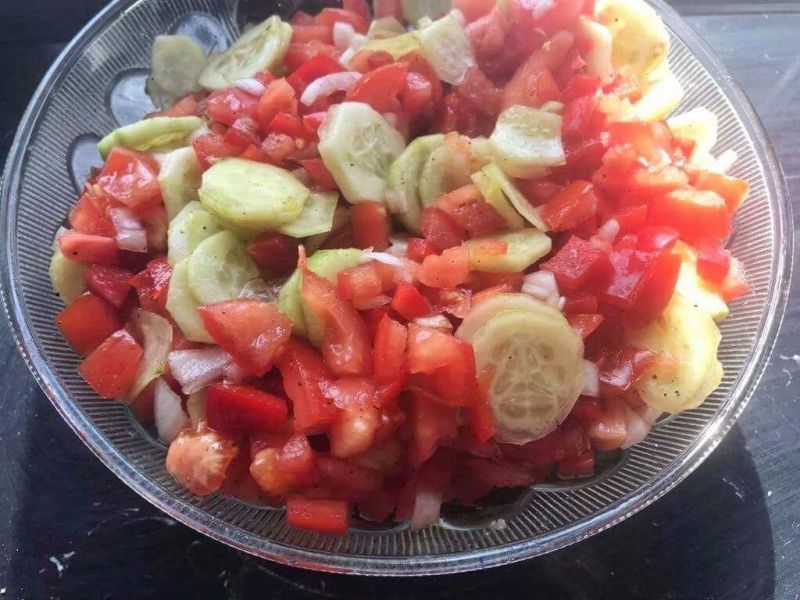 Wiosenna sałatka Wiosenna sałatka