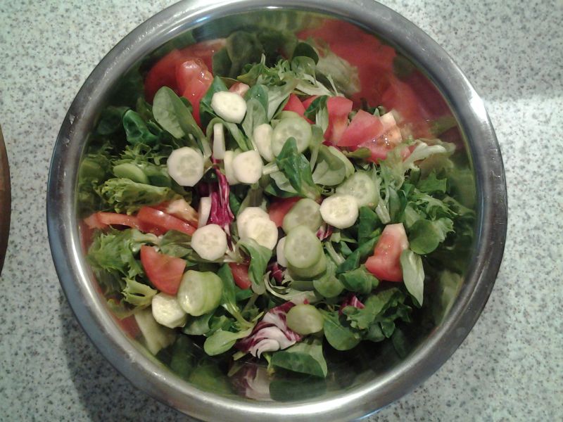 Wiosenna sałatka - do grilla 