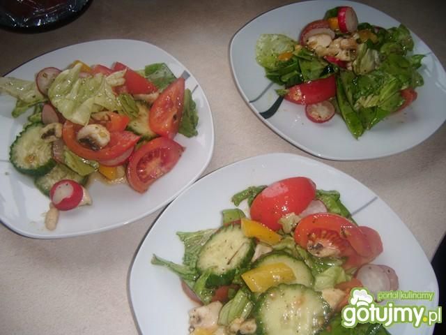 Wiosenna sałatka wg Ziziunka18 Wiosenna sałatka wg Ziziunka18
