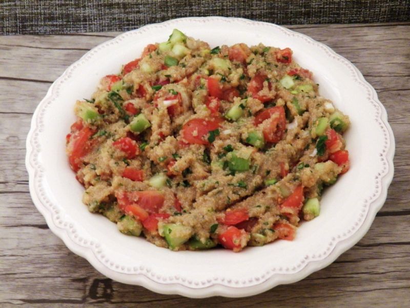 Wiosenna sałatka z amarantusem