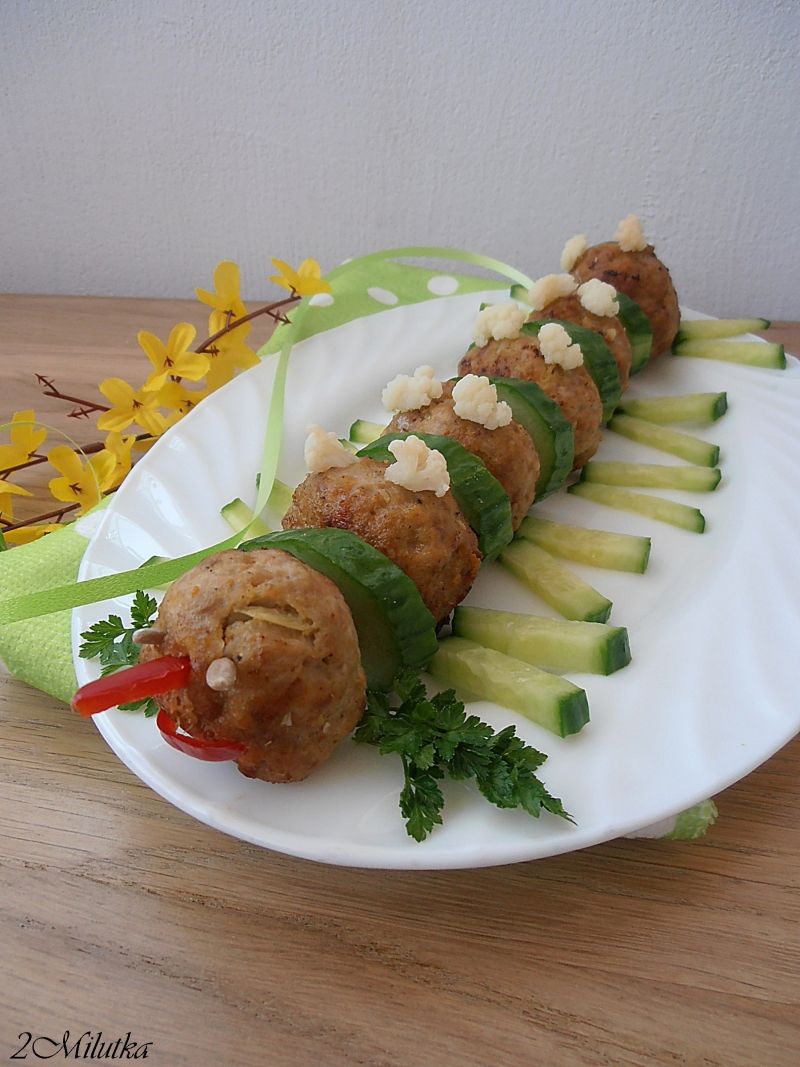 Wiosenna stonoga z pulpecików