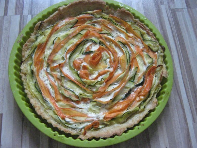 Wiosenna tarta warzywna Wiosenna tarta warzywna