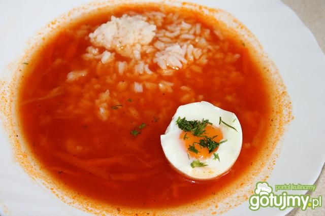 Wiosenna zupa pomidorowa 