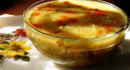 Wiosenna zupka z kasza