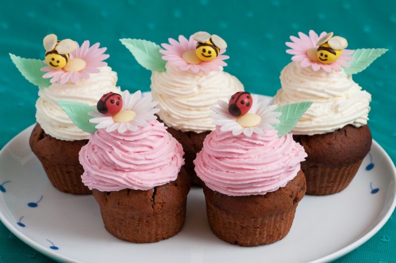 Wiosenne babeczki Wiosenne babeczki