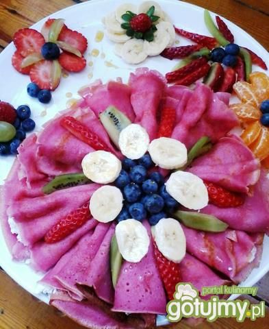 Wiosenne owocowe naleśniki