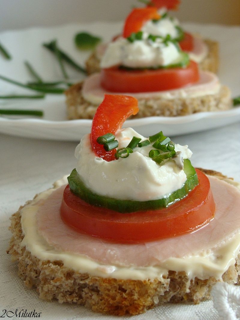 Wiosenne tartinki Wiosenne tartinki