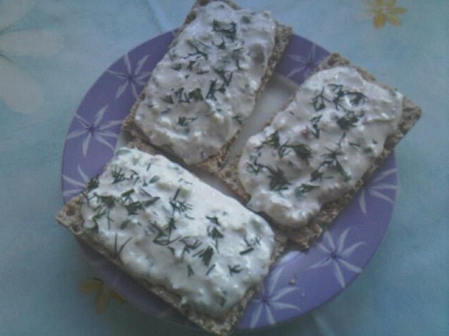 Wiosenny twarożek na śniadanko :)