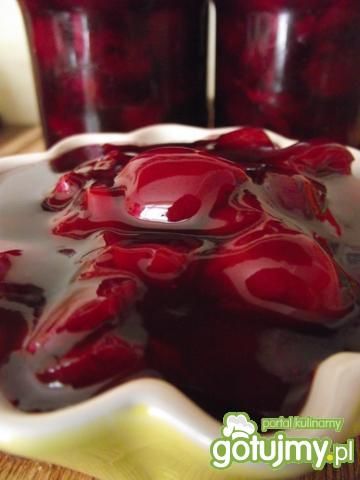 Wiśnie w żelu . Wiśnie w żelu .