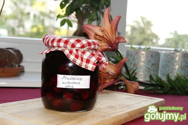 Wiśniowa frużelina Wiśniowa frużelina