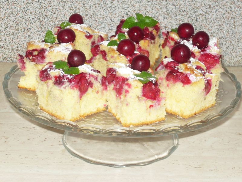 Wiśniowe ciasto