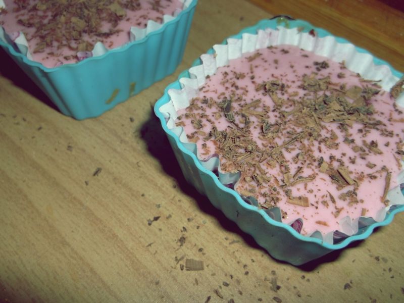 Wiśniowe mini serniczki