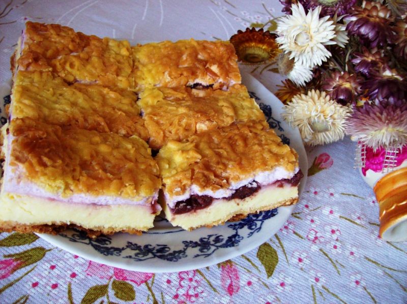 Wiśniowy sernik Wiśniowy sernik
