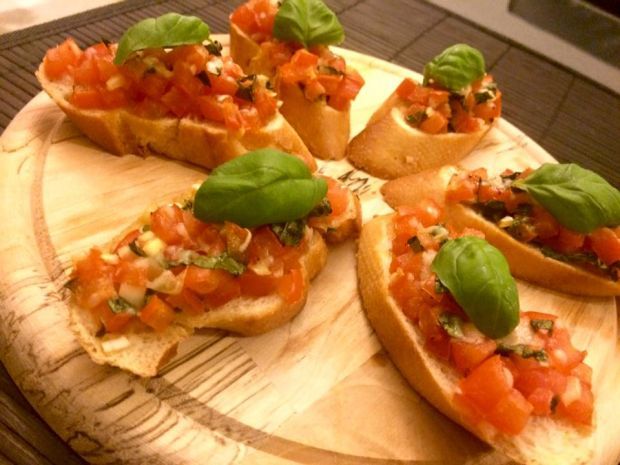 Włoska bruschetta Włoska bruschetta