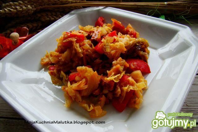 Włoska kapustka ala bigosik Włoska kapustka ala bigosik